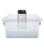SVT-01006/SVT-11007 Counter-top Stirred Water Bath, 56 Ltr Polycarbonate Tank With iVide Plus Circulator And Lid