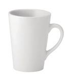 Pure White Latte Mugs 250ml