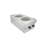 N1870 Electric Countertop 2 Plate Boiling Top