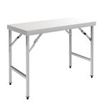 CB905 Stainless Steel Folding Table 1200mm