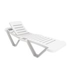 Image of CG209 Sun Lounger White (Pack of 2)