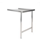 T65EXR 650(W) x 650(D)mm Right Hand Exit Table For Classeq Passthrough Dishwashers