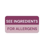 Removable See Ingredients For Allergens Food Packaging Labels (Pack of 250)