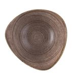FS855 Stonecast Raw Lotus Bowl Brown 178mm (Pack of 12)
