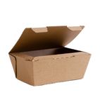 Image of CF885 Compostable Microflute Takeaway Box 6x5" (Pack 300)