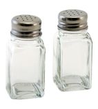 EF957 Glass Salt & Pepper Shaker Set Of 2