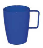 Kristallon CE288 Polypropylene Handled Beakers Blue 348.7ml (Pack of 12)