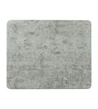 VV1087 Concrete Rectangular Melamine Platters GN 1/2 (Pack of 3)
