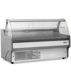 BCG200WHV2 1955mm Wide Curved Glass Serve Over Counter Display Fridge