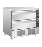 Image of U-Series DA996 4 x 1/1GN Stainless Steel Dual Temperature Fridge / Freezer Drawers