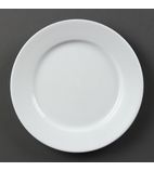 Whiteware CB479 Wide Rimmed Plates 202mm (Pack of 12)