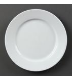 Image of CB479 Wide Rimmed Plates 202mm (Pack of 12)