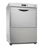 Image of G500 DUO 500mm 25 Pint Undercounter Glasswasher With Drain Pump, Rinse Boost Pump & Break Tank - Hardwired