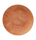 FE108 Crushed Velvet Copper Coupe Plate 209mm (Pack of 6)