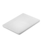Image of E6394 Polyethylene Chopping Board White 450x300x12mm