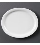 CB476 Oval Platters White 200mm (Pack of 6)