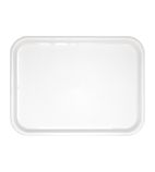 Image of GF995 Polypropylene Fast Food Tray White Small 345mm