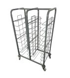 TCT2/10 Epoxy Double Column 10 Level Tray Clearing Trolley