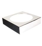 GC919 Frames Stainless Steel Large Square Buffet Bowl Box