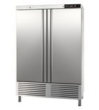 Image of SNI122 Heavy Duty 1200 Ltr Upright Double Door Stainless Steel Freezer