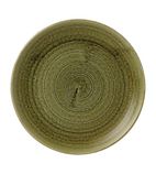 Plume FJ929 Olive Coupe Plate 8 2/3 " (Pack of 12)