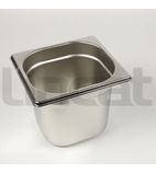 TA34 Heavy Duty Stainless Steel 1/6 Gastronorm Tray 150mm
