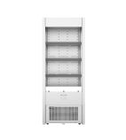 Slimline FMSLIM700NG 695mm Wide Stainless Steel Multideck Display Fridge With Nightblind