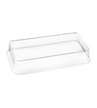 Image of FS381 RPET Lid for Bagasse Sushi Tray FC779 Clear 200x100x20mm (Pack of 50)