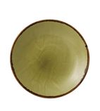 FC048 Harvest Deep Coupe Plates Green 255mm (Pack of 12)