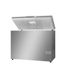 SB300STS 296 Ltr Silver Low-Energy Chest Freezer with Stainless Steel Lid