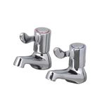 Image of CaterTap WRCT-500BL3 1/2" Basin Taps with 3" Levers