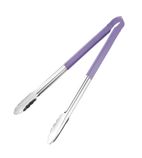HC853 Allergen Colour Coded Serving Tong Purple 405mm