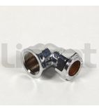 CO117 ELBOW 1/2"BSP x 15mm - PLATED