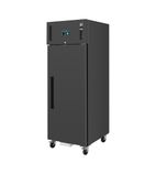 G-Series PG021 Medium Duty 600 Ltr Upright Single Door Black Freezer