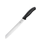 CX745 Bread Knife Serrated Edge Black 21cm