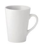 Pure White Latte Mugs 340ml