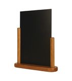 Y870 Half Frame Table Top Blackboard 320 x 270mm Teak