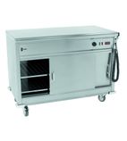 MSF12 1290mm Wide Plain Top Mobile Servery