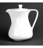 CG038 Classic White Coffee Pot
