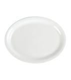 Image of Whiteware CB484 Oval Platters White 295mm (Pack of 6)