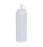 P073 Polyethylene Transparent Sauce Bottle 23CL