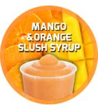 Image of 200113 Slush Syrup Mango & Orange Flavour 2x5 Ltr