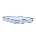 GP588 ABS Food Storage Container Blue GN 1/1 65mm