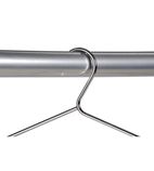 DP917 Chrome Plated Steel Hangers (Pack of 50)