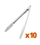 S633 Catering Tongs 255mm (Pack of 10)