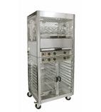 RE 2 Panoramic Ventilated Heated Display Cabinet