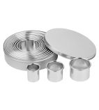 JB551 Stainless Steel Pastry Cutters (Pack of 12)