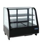 C-Series CC611 100 Ltr Countertop Curved Glass Refrigerated Display Case