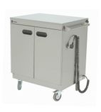 1888 845mm Wide Mobile Hot Cupboard With Plain Top