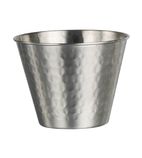 Image of VV3420 Creations Metal Hammered Fry Cup 340ml (Box 48)